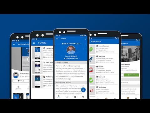 Portfolio App 2.0 (Kotlin)