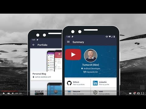 Portfolio App 1.0 (Java)